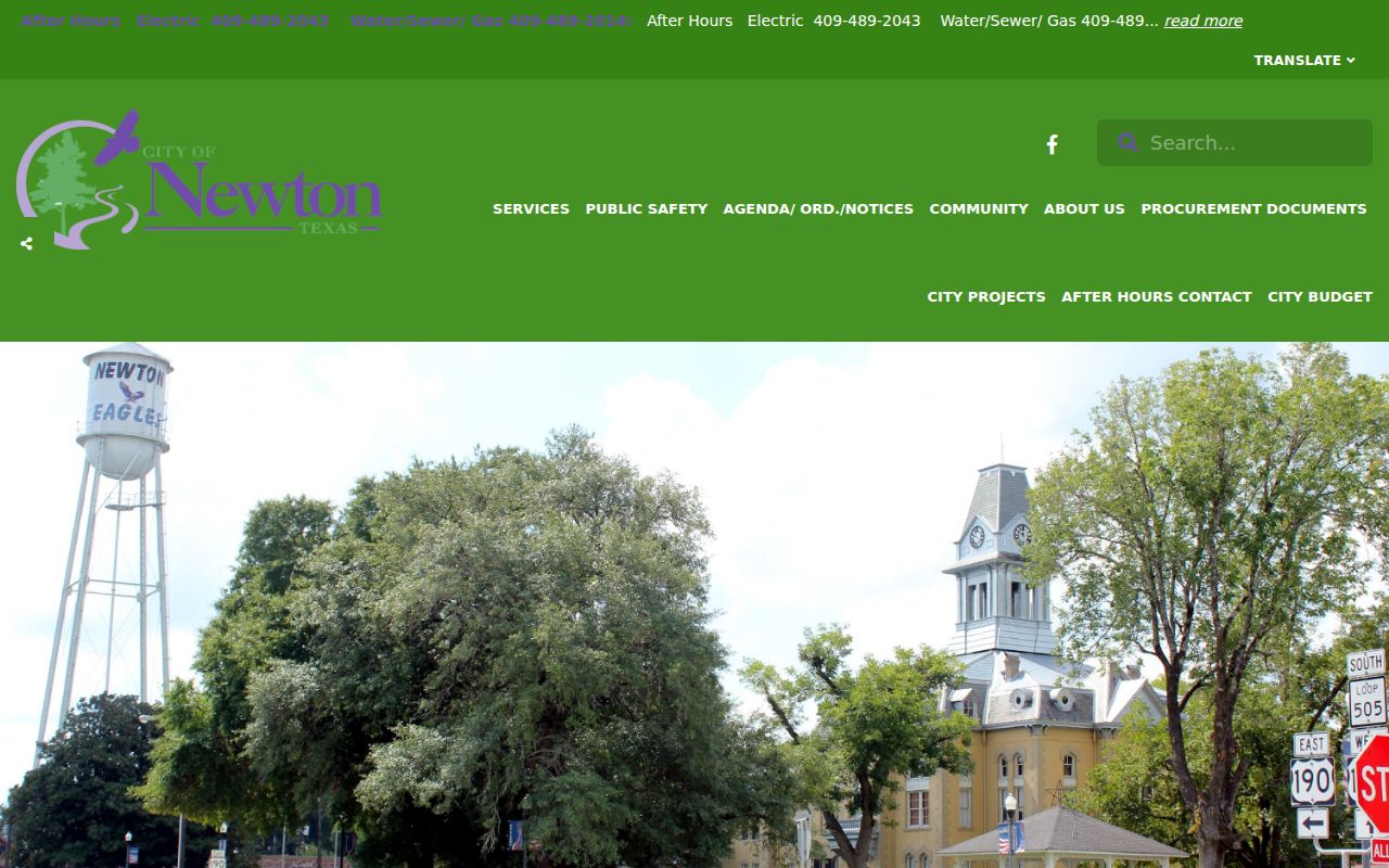 Newton County municipal warrant records: official Newton Municipal Court page